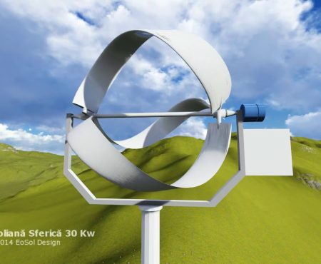 Turbină sferică 30kW – EoSol Design